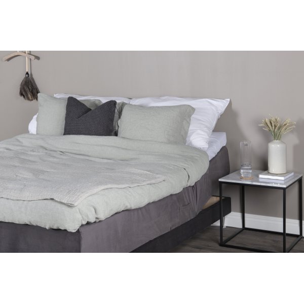 Vansbro sng 180 x 200 cm Fast - Mrkgr sammet