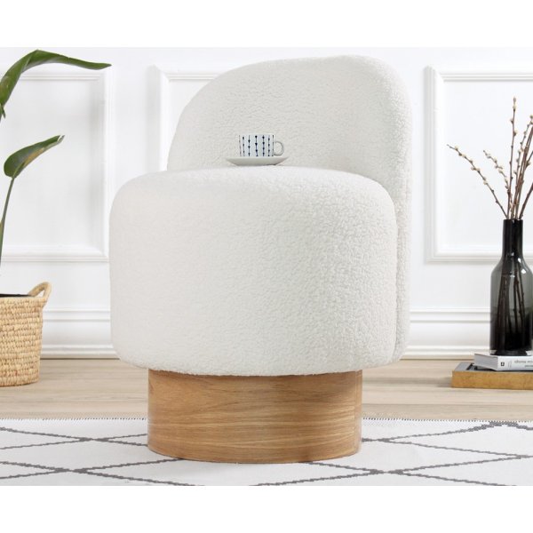 Pouf Monre - Blanc Pouf Monre - Blanc