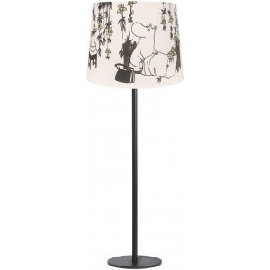 Base Moomin Flowers bordslampa - Svart - 71 cm