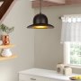 Sivani plafondlamp 991 - Zwart
