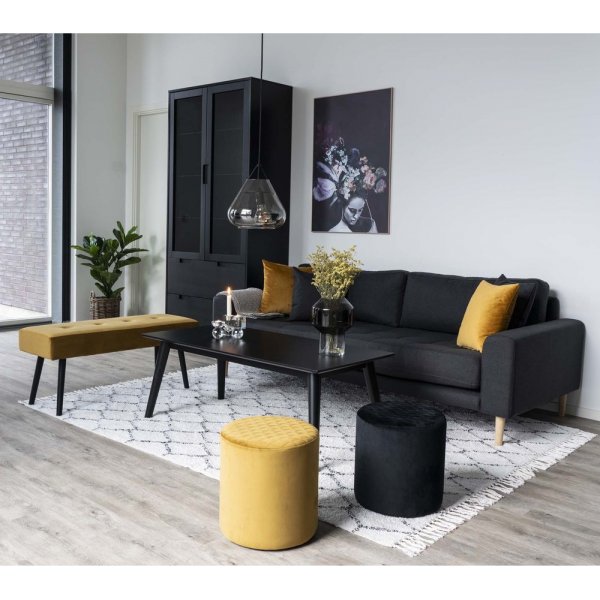 Lido 3-sits soffa - Mörkgrå Lido 3-sits soffa - Mörkgrå