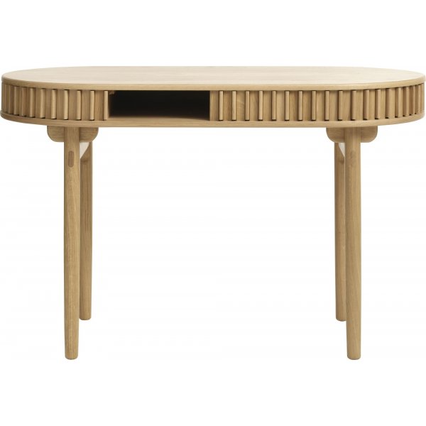 Bureau Bubble en chne huil avec rangement