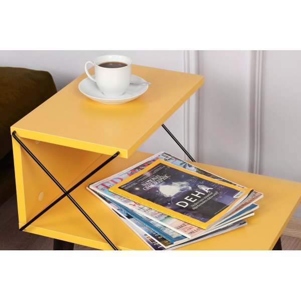 Kruis nachtkastje - Geel