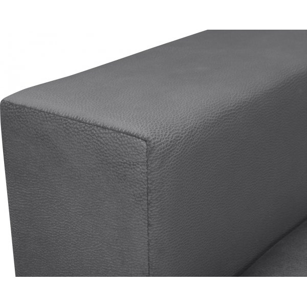 Canapé d\\\'angle Lone avec bout ouvert à droite - Gris Canapé d\\\'angle Lone avec bout ouvert à droite - Gris