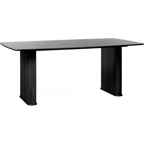 Table à manger Nola 190 x 100 cm - Noir Table à manger Nola 190 x 100 cm - Noir