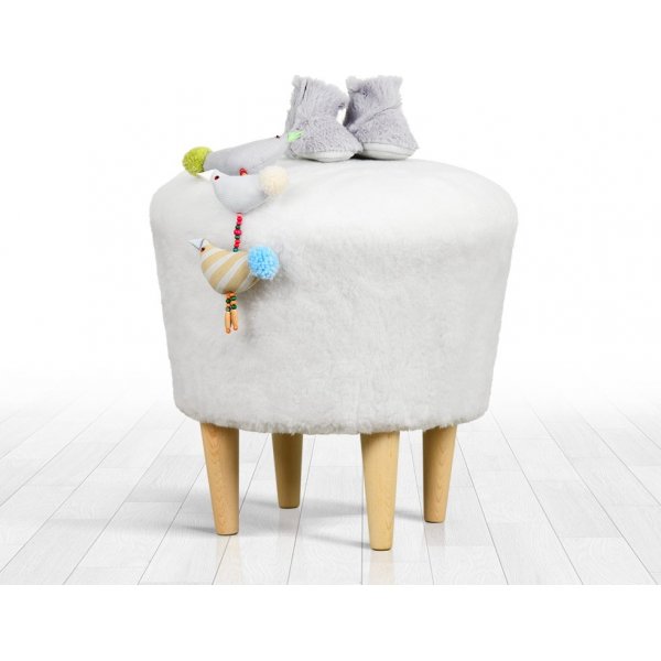 Sheep sittpuff - Vit Sheep sittpuff - Vit
