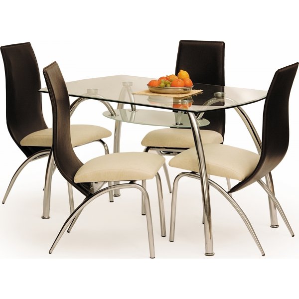 Colin glasbord 125 x 75 cm - transparent