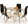Colin glasbord 125 x 75 cm - transparent