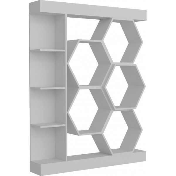 Sueno bokhylla - Vit