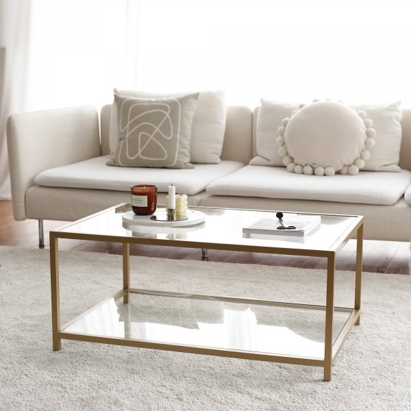 Table basse Astro 90 x 60 cm - Or Table basse Astro 90 x 60 cm - Or