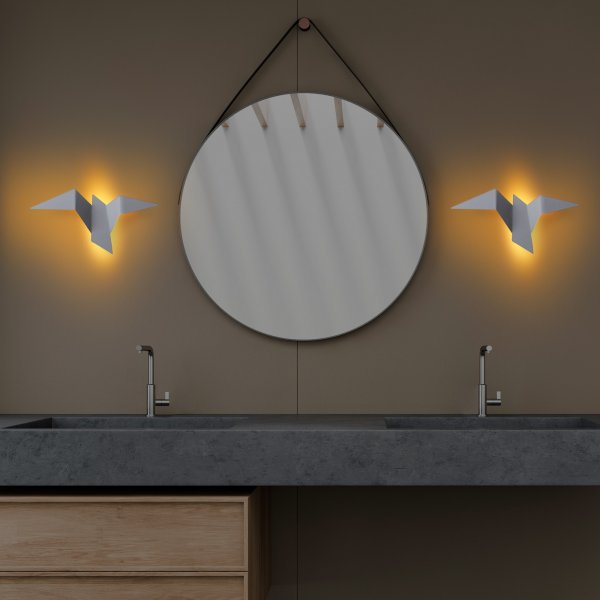 Pacali vägglampa 31 x 16 cm - Grå Pacali vägglampa 31 x 16 cm - Grå