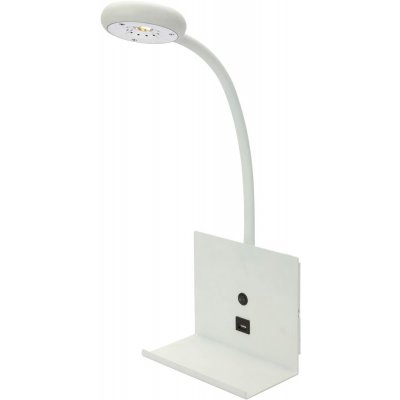Snglampa Zet med USB laddare - Vit