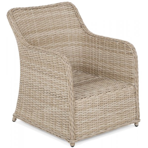 Hörnsoffa Bergamo med fåtölj & bord - Beige/beige melerad Hörnsoffa Bergamo med fåtölj & bord - Beige/beige melerad