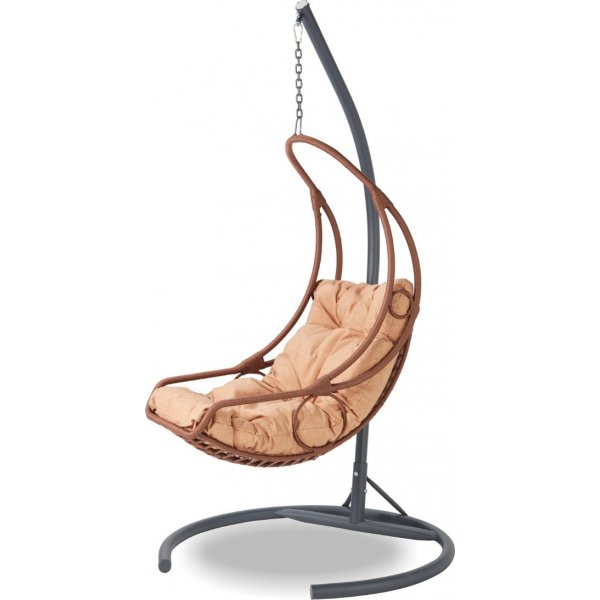 Floria hängstol - Beige/grå/brun Floria hängstol - Beige/grå/brun