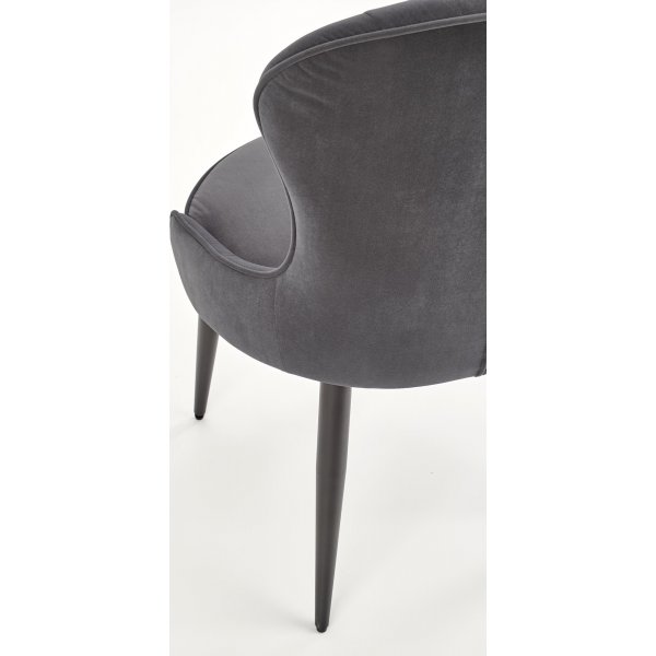 Chaise de salle  manger Cadeira 366 - Gris