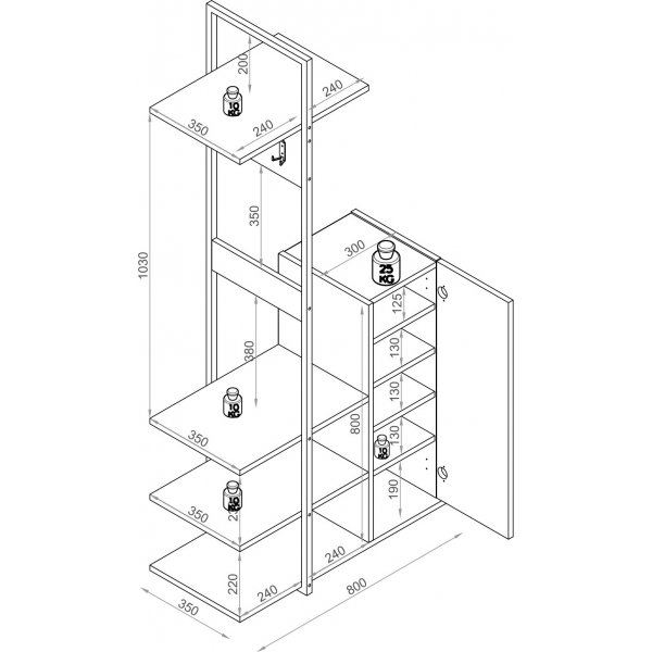 Rone hallm�bel - Vit/ek