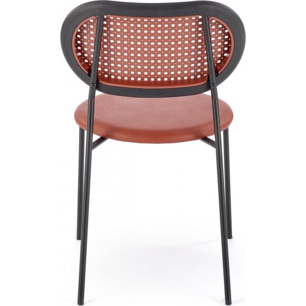 Chaise de salle à manger Cadeira 524 - Rouge foncé Chaise de salle à manger Cadeira 524 - Rouge foncé