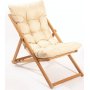 Playa loungeset - Brun/cream