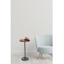 Stylit sidobord 40 cm - Svart/valnt
