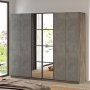 Home garderob 3 - Brun/gr