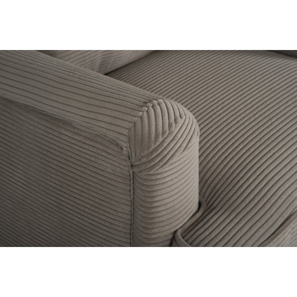 Fauteuil de luxe Howard Watford - Velours ctel marron clair