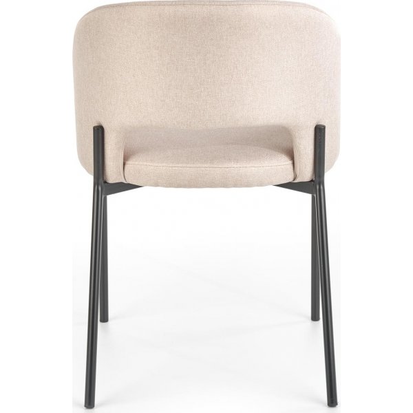Stol beige med svarta ben - Cadeira + Textilrengöring för möbler Stol beige med svarta ben - Cadeira + Textilrengöring för möbler