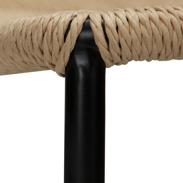 Stiletto barpall - Beige/svart