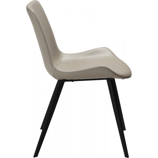 Chaise Hype - Cachemire PU/noir Chaise Hype - Cachemire PU/noir