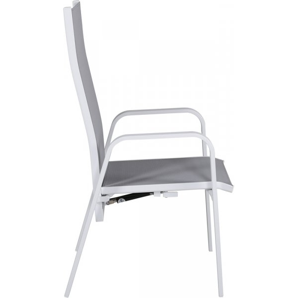 Fauteuil Copacabana - Gris/Blanc