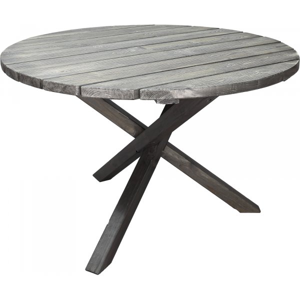 Scottsdale utebord Ø112 cm - Shabby Chic Grå Scottsdale utebord Ø112 cm - Shabby Chic Grå