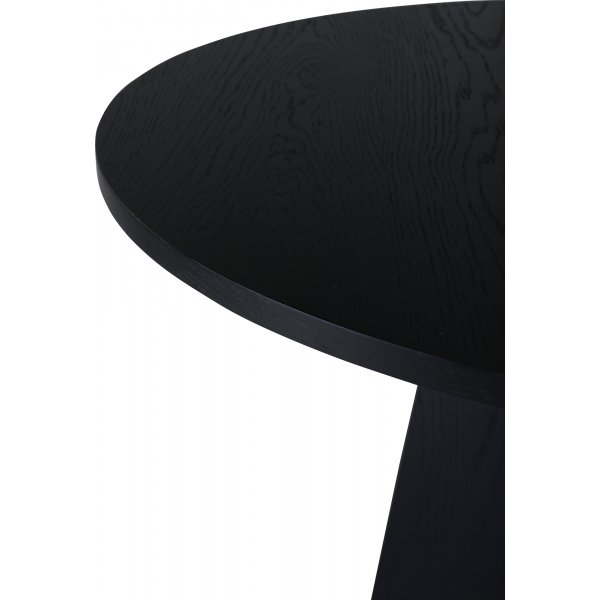 Bootcut eettafel 110 cm - Zwart