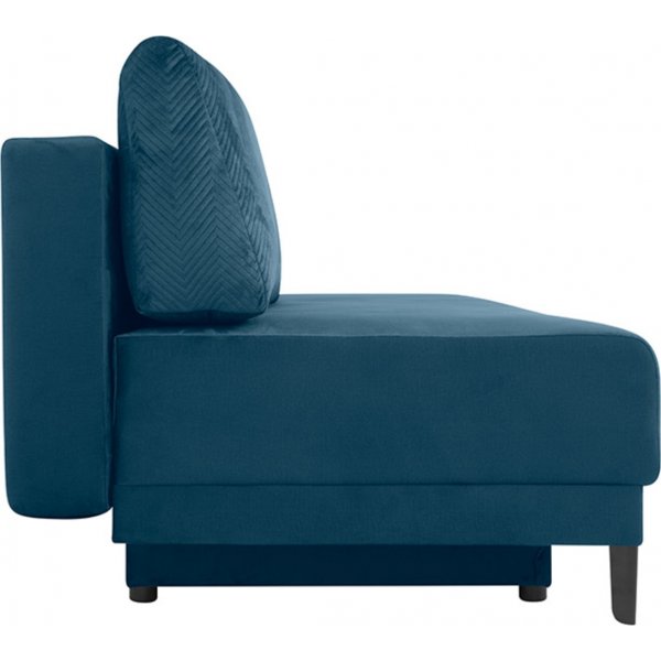 Canapé convertible 3 places Sentila - Bleu Canapé convertible 3 places Sentila - Bleu