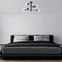 Arve plafondlamp 10172 - Zwart