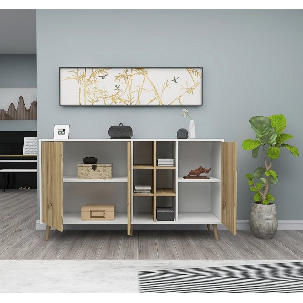 Buffet table - Chne/blanc