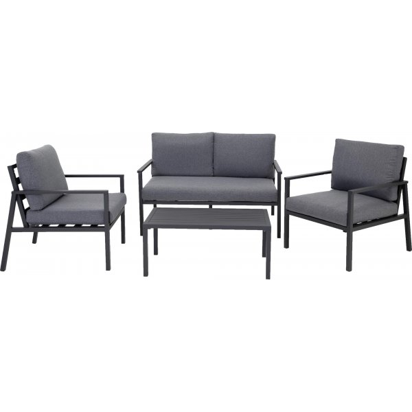 Trenton loungegrupp - Gr + Flckborttagare fr mbler