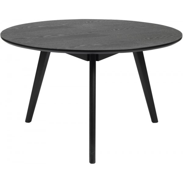 Katie soffbord 90 cm - Svartbetsad ask