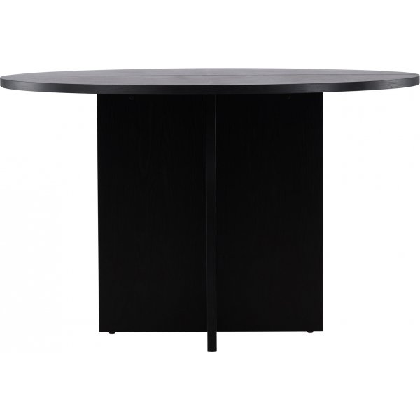 Strada matbord 120-170 x 120 cm - Svart Strada matbord 120-170 x 120 cm - Svart