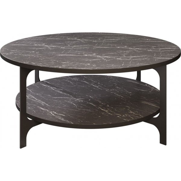 Table basse Versy 90 x 36,8 cm - Marbre noir Table basse Versy 90 x 36,8 cm - Marbre noir