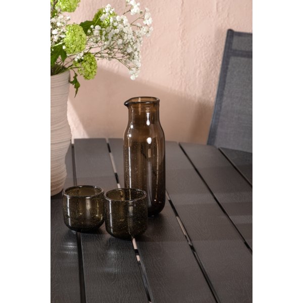 Break utematgrupp med 4 st Break stolar - Svart Break utematgrupp med 4 st Break stolar - Svart