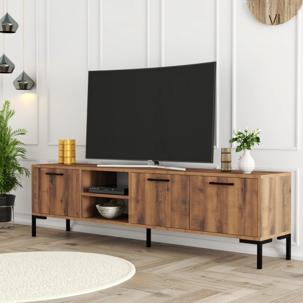 Aurora TV-bänk - Valnöt Aurora TV-bänk - Valnöt