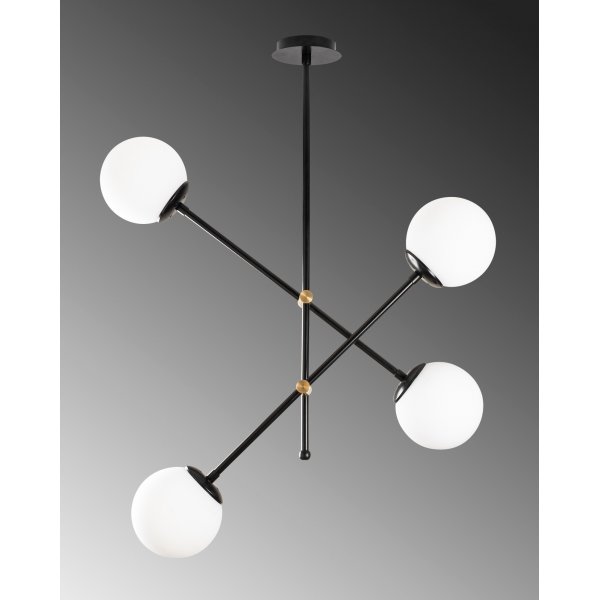 Plafonnier Mudoni 631-S - Noir