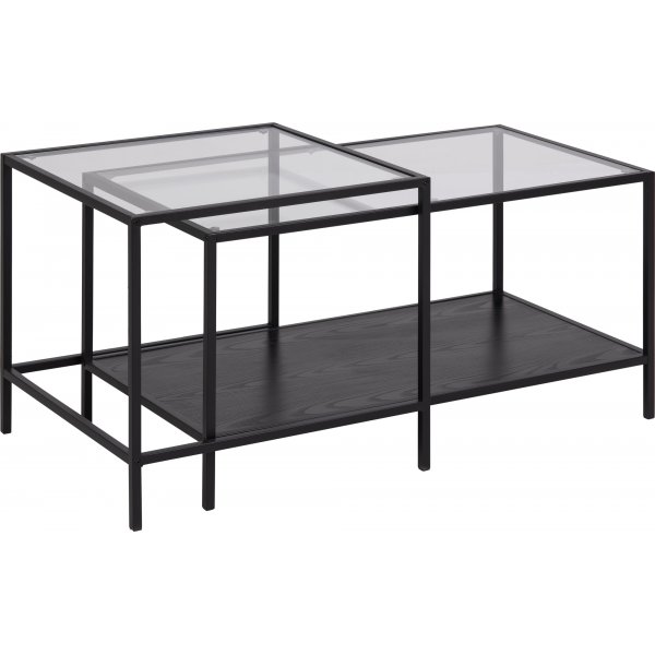 Seaford soffbord 55/90 cm - Svart