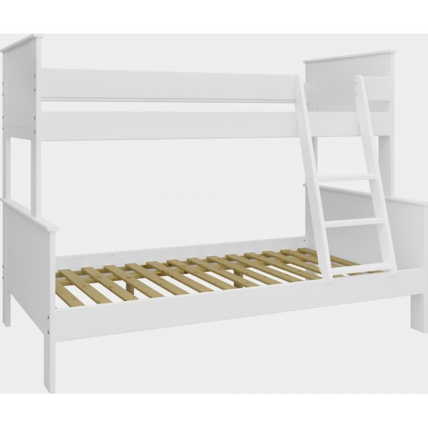 Alba vningssng med extrasng 90/120 x 200 cm - Vit