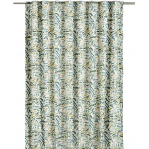 Bertie gordijn 2-pack 2 x 135 x 280 cm - Blauwgroen