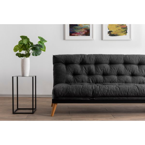 Bäddsoffa Saki - Mörkgrå Bäddsoffa Saki - Mörkgrå