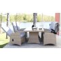 Matgrupp SIenna: Matbord inklusive 6 st Sienna ftljer