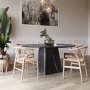 Pegani runt matbord i marmor - D145 cm