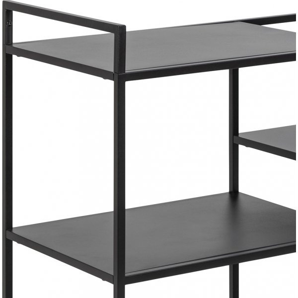 Chariot de service Newcastle 78 x 40 cm - Noir