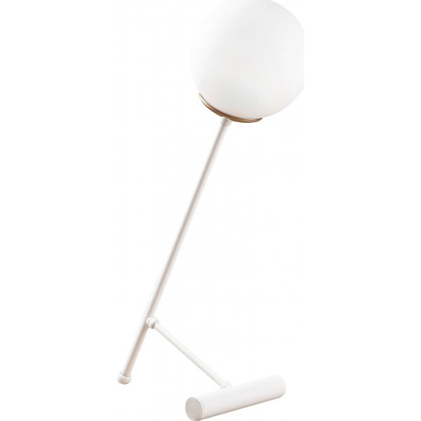 Lampe de table Golf opale - Blanc