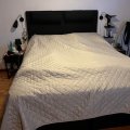 Kundbild Elegans kontinetalsäng komplett sängpaket - Valfri färg: Jättefin säng, sover som en...